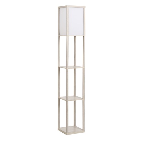 Stehlampe mit regalen - stehlampe,