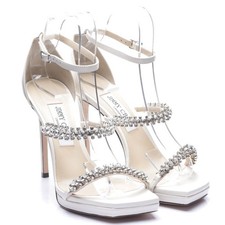 Sandaletten Jimmy Choo Weiß