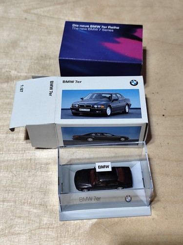 Bmw 7er schwarz modell - schwarz, 1:87