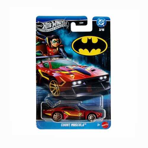Hot wheels batman - wheels, silver
