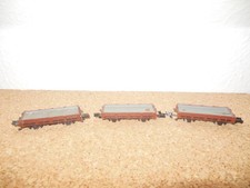 Spur TT Rokal Flachwagen/Rungen ?Wagen 3 Stück der DB