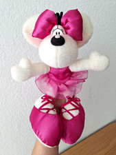 Diddl Maus Diddlina Stofftier Plüsch Ballerina mit Tütü Depesche Rarität Sammler