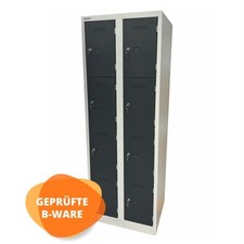 BISLEY Primary Locker Garderoben- Schließfachschrank • Tiefe 600 mm • 8 Fächer