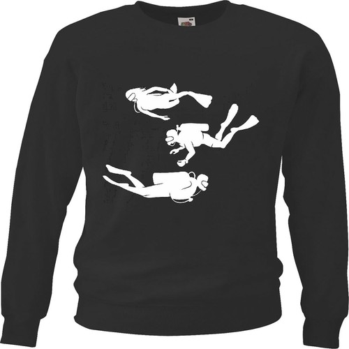 Sweatshirt silhouette tauchen - silhouette,