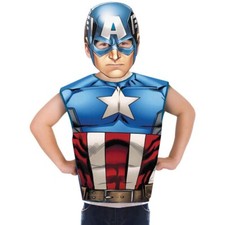 KINDER CAPTAIN AMERICA KOSTÜM