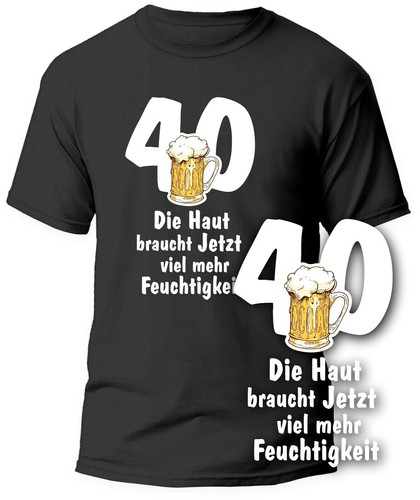 Geburtstag shirt party - 40,