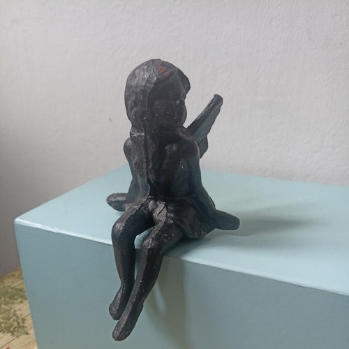 Gusseisen sitzende fee - gusseisen, garten