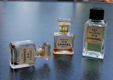 ? 3er Set Chanel Miniaturen N°5 & N°19 – Parfum & Eau de Toilette Vintage