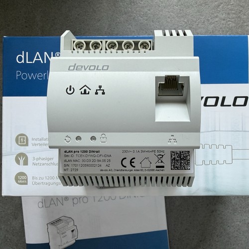 Devolo dlan pro 1200 - dlan, dinrail