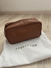 Longchamp Le Foulonne Kosmetiktasche Caramel