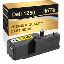 1er Toner für Dell 1250C Gelb 1350CNW 1355CN 1355CNW C1765NFW C1760NW C1765NF
