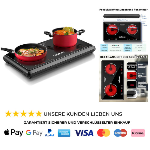 Kochplatte 3500w infrarot - 3500w,