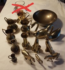 Konvolut  Messing   15  Teile   Deko