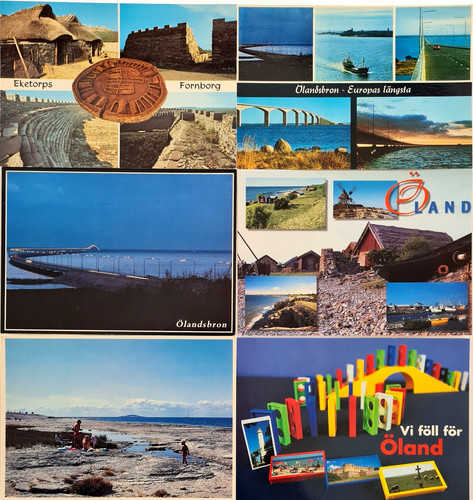 Postkarten lot öland - lot, x
