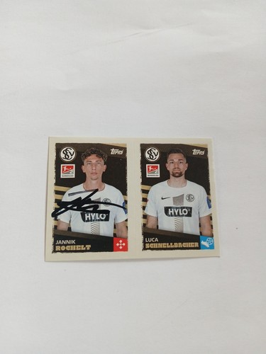 Topps sticker signiert jannik - topps,