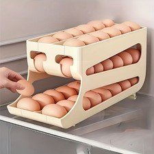 Stöckiger eierhalter gelb - 3-stöckiger,