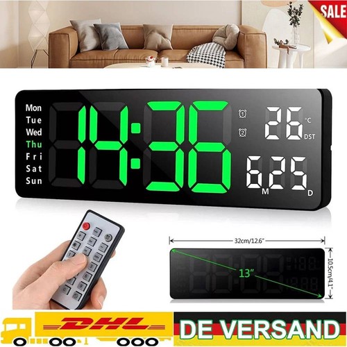 Led digital wanduhr - wanduhr, mit