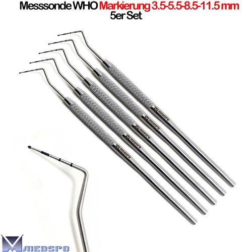 Zahnsonde who parodontal - zahnsonde,