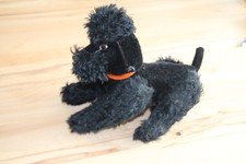 Hund Pudel altes Stofftier