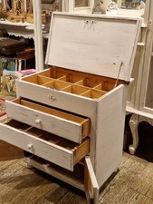 antik Schränkchen shabby chic