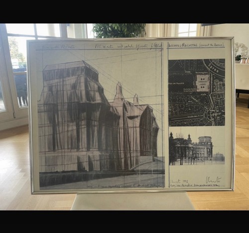 Christo wrapped reichstag - wrapped,