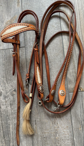Double westerntrense leder - westerntrense,