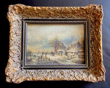 hübsches altes Ölgemälde