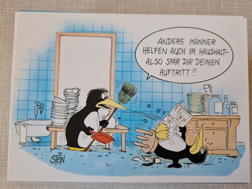 Uli stein postkarte - stein,
