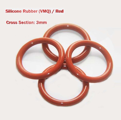 Querschnitt 3mm ringe - 3mm, o-ringe
