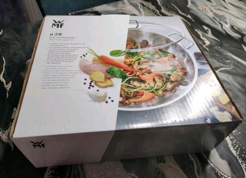 Wok mit glasdeckel - mit,
