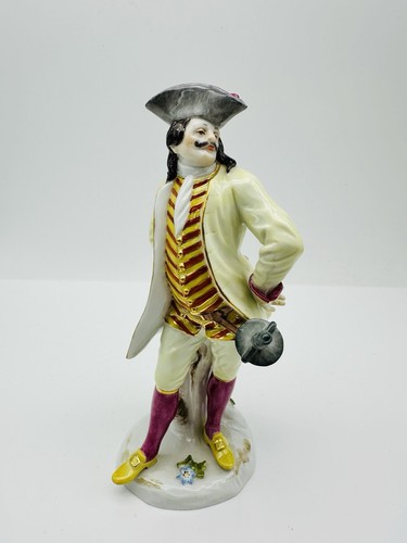Meissen figur commedia - meissen, figur,