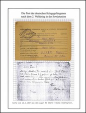Kriegsgefangenenpost Karte