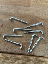 8 Stück Schraubhaken ca 65mm