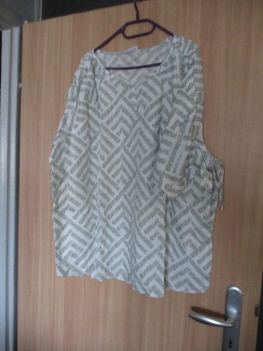 Damen tunika bluse kurzarm - bluse,