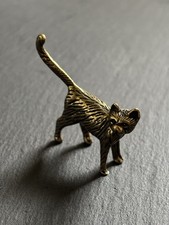 Katze Messing Massiv | Langer