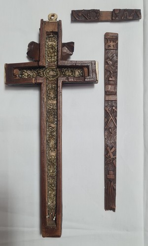 Barock reliquienkreuz mit - barock,