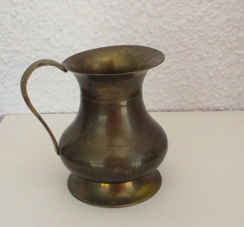 Kleine messing vase - kleine, messing-vase