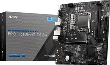 MSI PRO H610M-G DDR4 Mainboard Intel Sockel 1700 Intel H610 USB 3.0 M.2 DDR4