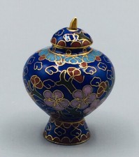 Cloisonne Deckel Dose Emaille