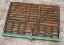 Linienkasten Setzkasten original von Druckerei imprimerie Vintage industrie...