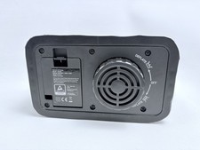 Elektrische Ersatz Luftpumpe Gebläse für Luftmatratze, Gästebett in schwarz