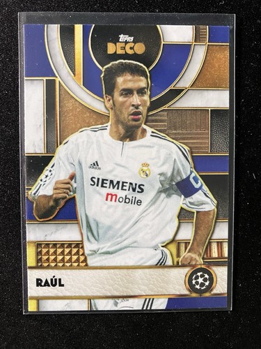 Topps deco 2025 2026 - deco, raul