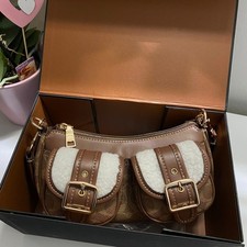 COACH Denim Ashton Bag 2way