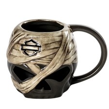 Harley-Davidson Open B&S Sculpted Skull Mug Mumie Tasse Becher 420 ml