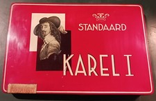 Alte Zigarrendose Blech Karel