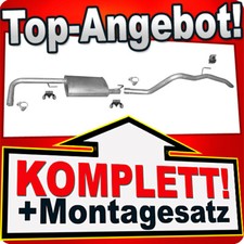 Auspuff für NISSAN NAVARA (D40) 2.5 DCI Auspuffanlage