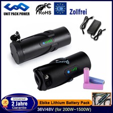 UPP Trinkflaschen Batterie eBike Akku 36V 10,5Ah 9Ah 48V 7Ah Li-Ion Pedelec Akku