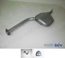 Auspuff Mitteltopf+Zubehör