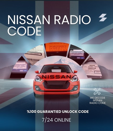 Nissan radio code connect - radio,