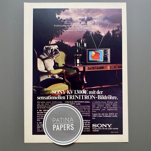 1975 sony 1300 trinitron - sony,
